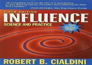 (PDF) Influence: Science and Practice Kindle