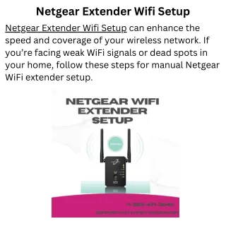 Netgear Extender Wifi Setup