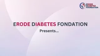 Millets for diabetes-best diabetes foundation at Erode