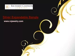 Best Silver Expandable Bangle - www.rcjewelry.com