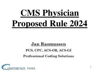 CMS Physician Proposed Rule 2024: Impact on Physicians and Healthcare Providers
