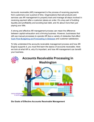 What is an accounts receivable management?