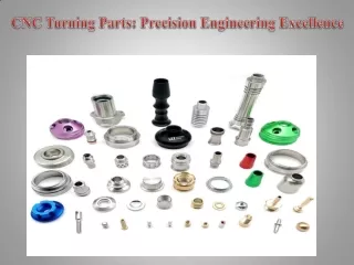 CNC Turning Parts Precision Engineering Excellence