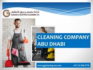 CLEANING COMPANY ABUDHABI