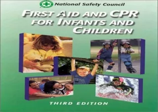 DOWNLOAD PDF First Aid and Cpr for Infants and Children