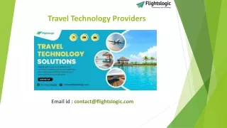 Travel Technology Providers