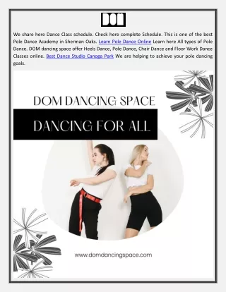 Dance Classes Calabasas