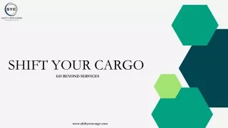 Shift your cargo