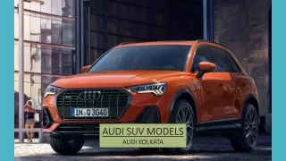 Audi SUV Models