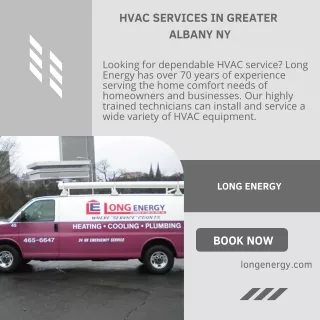 HVAC Services in Greater Albany NY