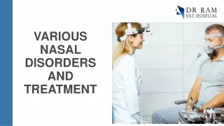 Nasal Disorders Treatment