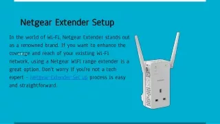 Netgear Extender Setup