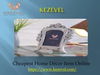 Best Home Decor Stores in Bangalore-Kezevel