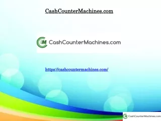 Cash Counting Machine