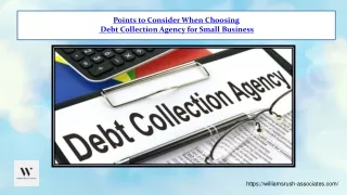 Points to Consider When Choosing Debt Collection Agency for Small Business