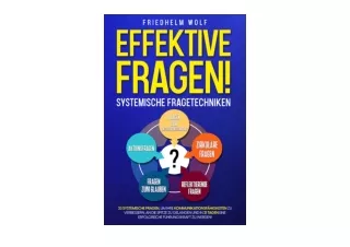 Download PDF Effektive Fragen Systemische Fragetechniken 33 systemische Fragen u