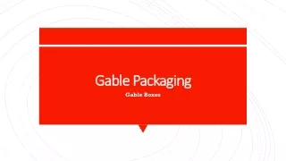 Gable Packaging