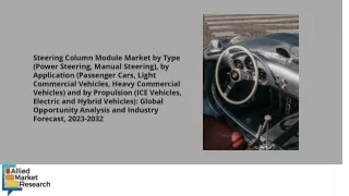 Steering Column Module Market pdf