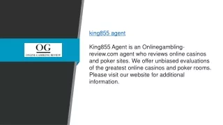 King855 Agent Onlinegambling-review.com