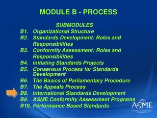 MODULE B - PROCESS