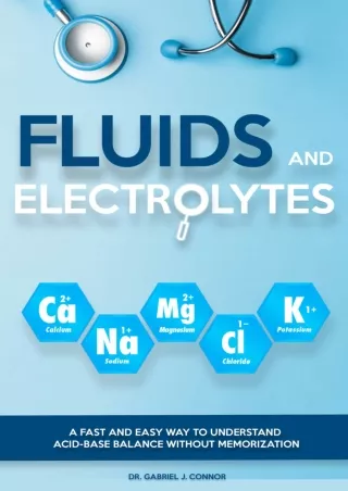 PDF/READ Fluids and Electrolytes: A Fast and Easy Way to Understand Acid-Base Balance