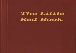 DOWNLOAD PDF The Little Red Book
