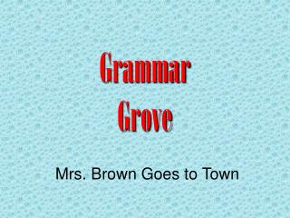 Grammar Grove