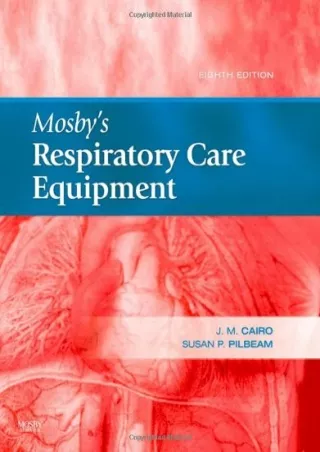 PDF_ Mosby's Respiratory Care Equipment