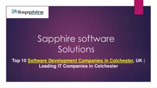 software development companies in colchester | leading it companies in uk