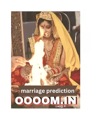 How Marriage Predictions Are Changing the Game