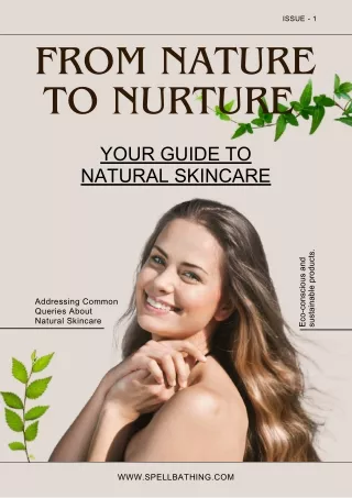 From Nature to Nurture Guide Your Guide to Natural Skincare