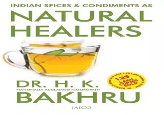 PDF Indian Spices & Condiments As Natural Healers