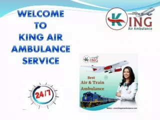 Trouble - Free King Air Ambulance Service in Patna