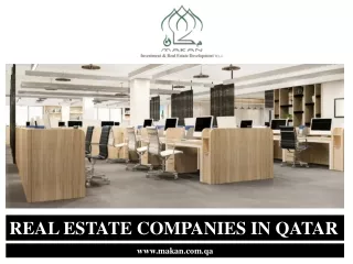 REAL ESTATE COMPANIES IN QATAR pdf