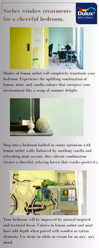 Creating a happy-go-lucky bedroom with sorbet shades.
