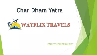 Char Dham Yatra