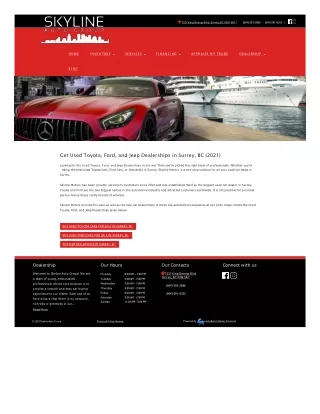 Jeep Dealership Surrey