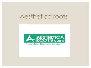 Best Hair Transplant Surgeon in Kolkata | Aesthetica Roots