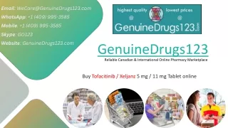 Get Tofacitinib Xeljanz  Online Medication Store