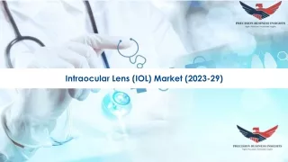 Intraocular Lens (Iol) Market Future Business Opportunities 2023