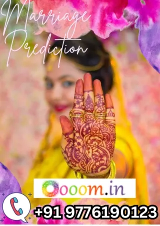 How Marriage Prediction Can Resolve Marriage Doshas