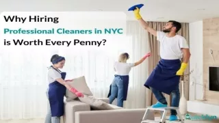 Hiring Professional Cleaners in NYC - Quicklyn