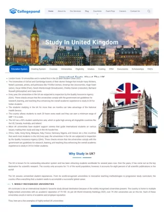 Study in UK Top Universities, Cost, Scholarships, VISA