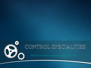 Control Specialties: Industrial Steam Boilers