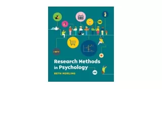 Kindle online PDF Research Methods in Psychology Evaluating a World of Informati