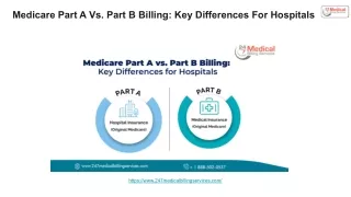 Medicare Part A Vs. Part B Billing_ Key Differences For Hospitals