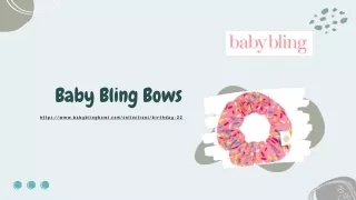 Birthday Hair Bows | Babyblingbows.com