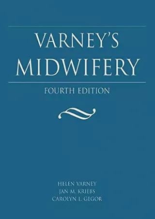 [PDF] READ] Free Varney's Midwifery epub