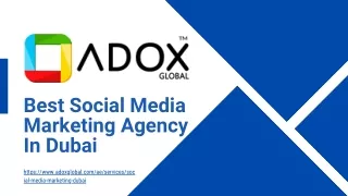 Best Social Media Marketing Agency In Dubai