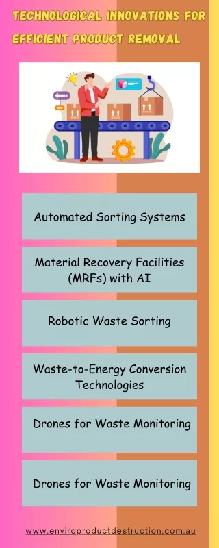 Technological Innovations for Efficient Product Removal